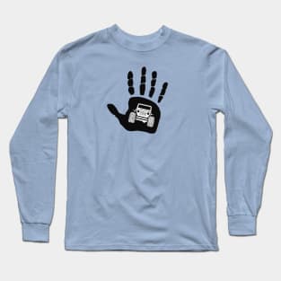 Wave Hand Monster Truck Long Sleeve T-Shirt